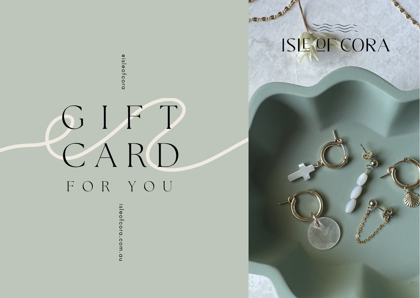 Isle of Cora gift card
