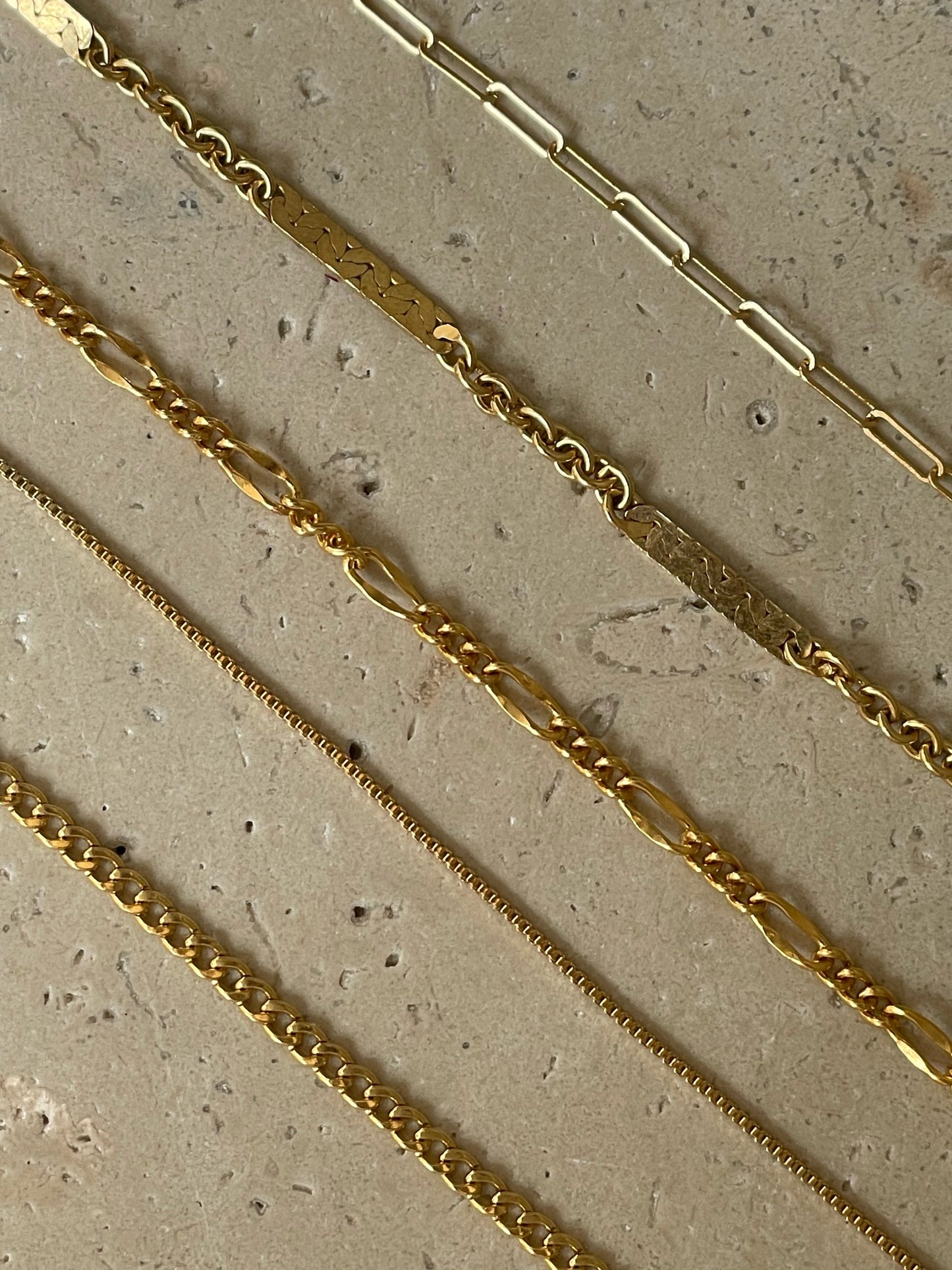 paperclip chain bracelet