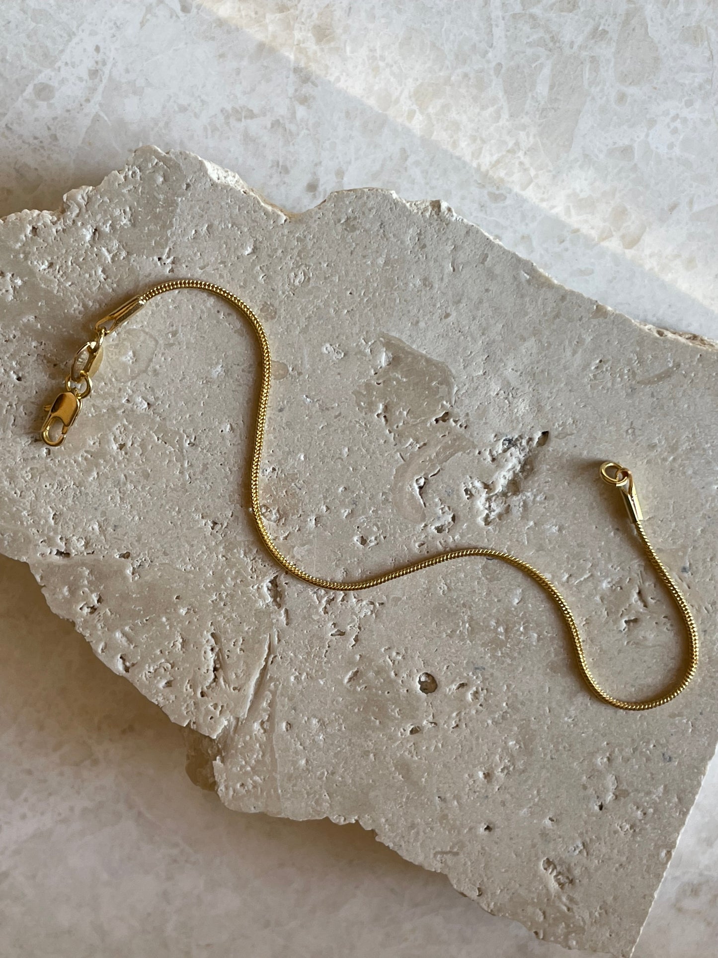 snake chain bracelet