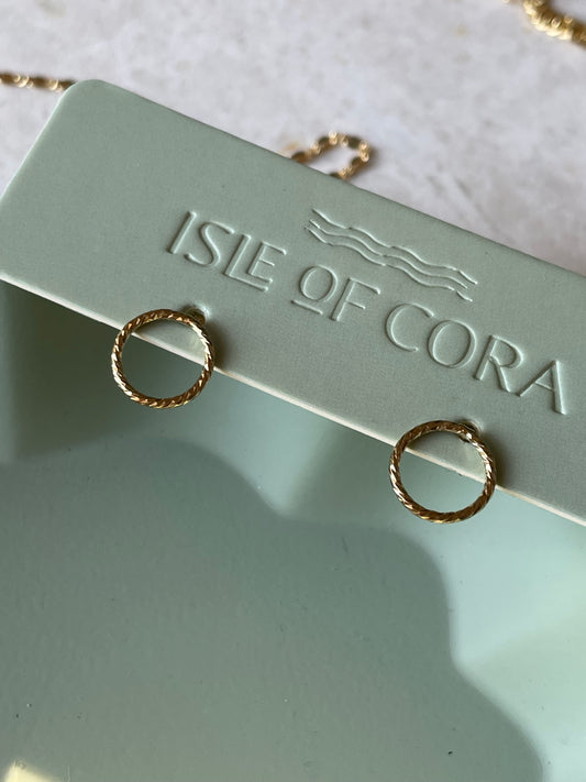 circle studs